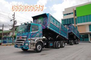 สิบล้อดั้มพ์ HINO FM1A 344 แรง ปี 2567 (5491)