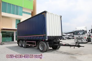 หางตู้ผ้าใบ สามเพลา อู่ สามมิตร ปี 2567 (5507)