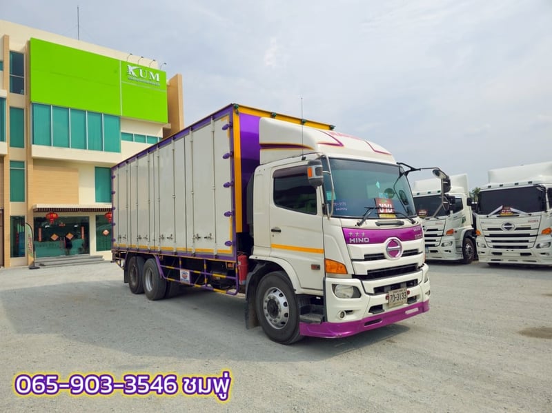 ‼️ลดกระหน่ำ ต่ำกว่าทุน‼️  👉สิบล้อตู้สิบบาน Hino FL8J 260 แรงม้า ปี 60 (3133)