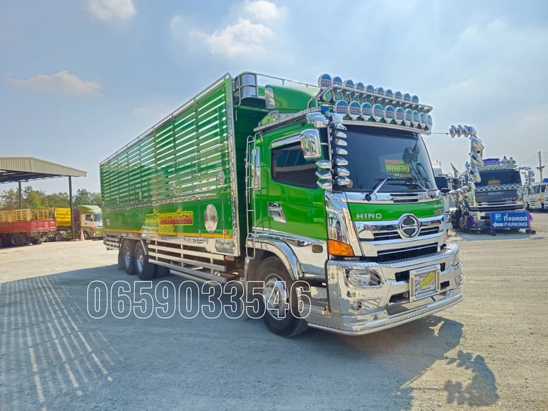 สิบล้อคอก HINO FL8J 260 แรง ปี 2566