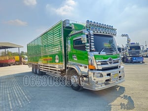 สิบล้อคอก HINO FL8J 260 แรง ปี 2566 สิบล้อคอก HINO FL8J 260 แรง ปี 2566