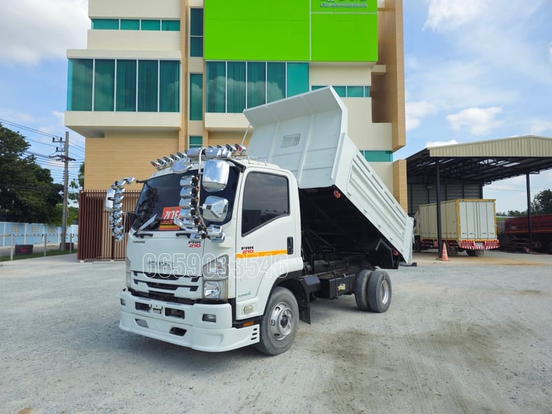 หกล้อดั้มพ์ISUZU FRR  210 แรง ปี 2564(3221)