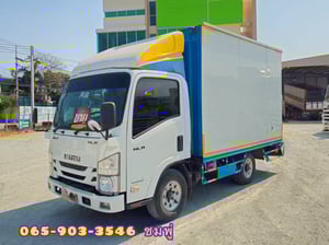 ‼️ลดกระหน่ำ ต่ำกว่าทุน‼️  สี่ล้อตู้ ISUZU  NLR104 แรง ปี 2563 (2632)
