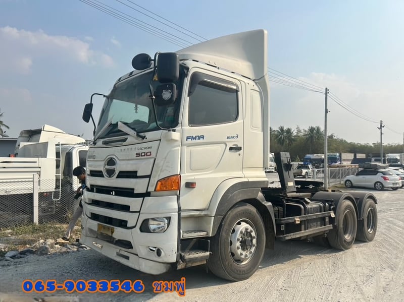 สิบล้อหัวลาก HINO FM1A 344  แรง ปี 2564 (3704)