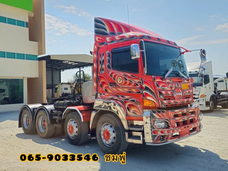 สิบสองล้อหัวลาก HINO FM1A 344 แรง ปี 2566(9078) สิบสองล้อหัวลาก HINO FM1A 344 แรง ปี 2566(9078)
