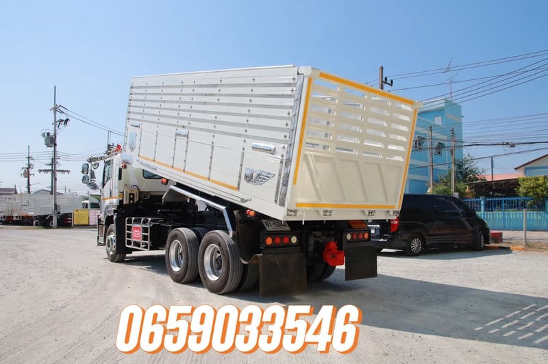 สิบล้อดั้มพ์ ISUZU  FXZ 360 แรง ปี 2565 (5346)
