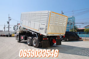 สิบล้อดั้มพ์ ISUZU  FXZ 360 แรง ปี 2565 (5346)