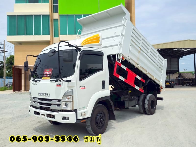 หกล้อดั้มพ์ ISUZU FRR 190 แรง ปี 2565 (0522)