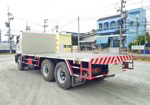 #Vาย สิบล้อพื้นเรียบ HINO FL8J 260 แรงม้า ปี 60 ยาว 6.2 เมตร (1784) เปลี่ยนยางใหม่ 10 เส้น #Vาย สิบล้อพื้นเรียบ HINO FL8J 260 แรงม้า ปี 60 ยาว 6.2 เมตร (1784) เปลี่ยนยางใหม่ 10 เส้น