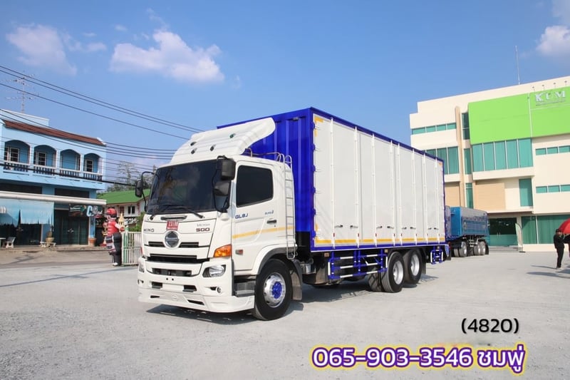 🚩ลดกระหน่ำ ต่ำกว่าทุน🚩  สิบล้อตู้สิบบาน HINO  FG8J 240 แรง ปี 2565 (4820)