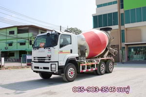 ‼️ลดกระหน่ำ ต่ำกว่าทุน‼️  สิบล้อโม่ปูน Isuzu FXZ  320 แรงม้า ปี 66 (0237)