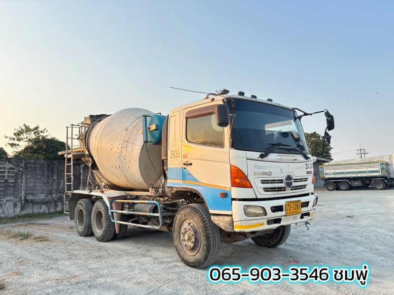 สิบล้อโม่ปูน H INO FM1A 330 แรงม้า ปี 55 (1281) สิบล้อโม่ปูน H INO FM1A 330 แรงม้า ปี 55 (1281)