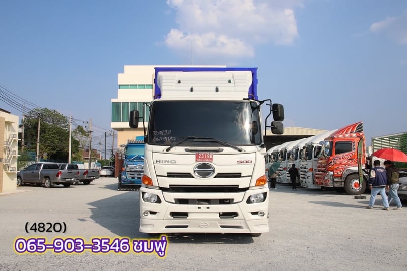 🚩ลดกระหน่ำ ต่ำกว่าทุน🚩 สิบล้อตู้สิบบาน HINO (4820) FG8J 240 แรง ปี 2565