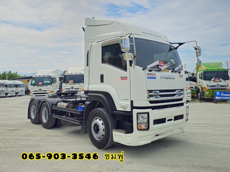 สิบล้อหัวลาก ISUZU   GXZ 360 แรง ปี 2566 (3394)