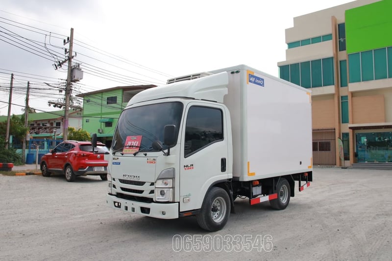  สี่ล้อตู้เย็น ISUZU NLR 130 ปี 2566 
