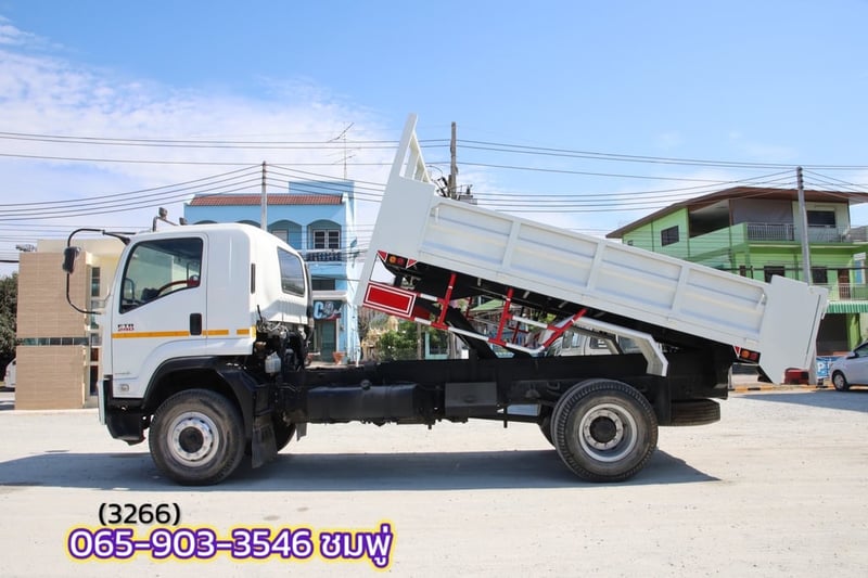 ‼️ลดกระหน่ำ ต่ำกว่าทุน‼️  หกล้อดัมพ์ ISUZU FTR 240 แรง ปี 2566 (3266)