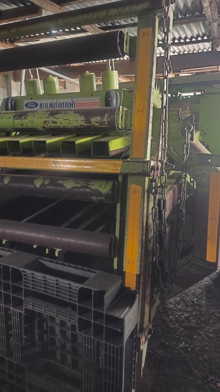 เครื่องอัดใบอ้อย ก้อนสี่เหลี่ยม