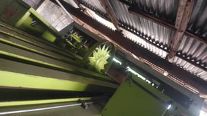 เครื่องอัดใบอ้อย ก้อนสี่เหลี่ยม