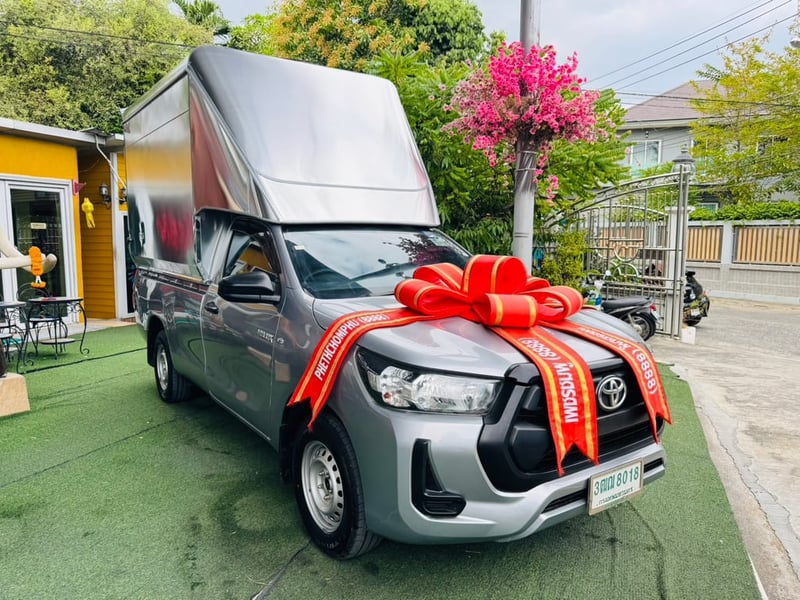 ✅ไมล์แท้ 53,xxx กม  ฟรี! หลังคาอลูมิเนียมใหม่  #TOYOTA REVO Singlecab 2.4  ENTRY ปี 2021