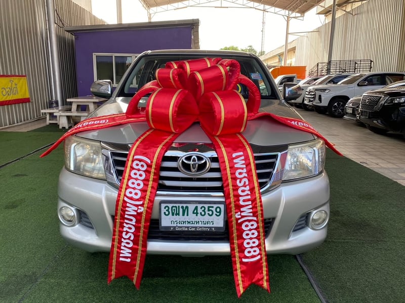 ✅เครื่องเบนซิน + CNG โรงงาน  #TOYOTA VIGO CHAMP SMARTCAB 2.7 J CNG ปี 2013