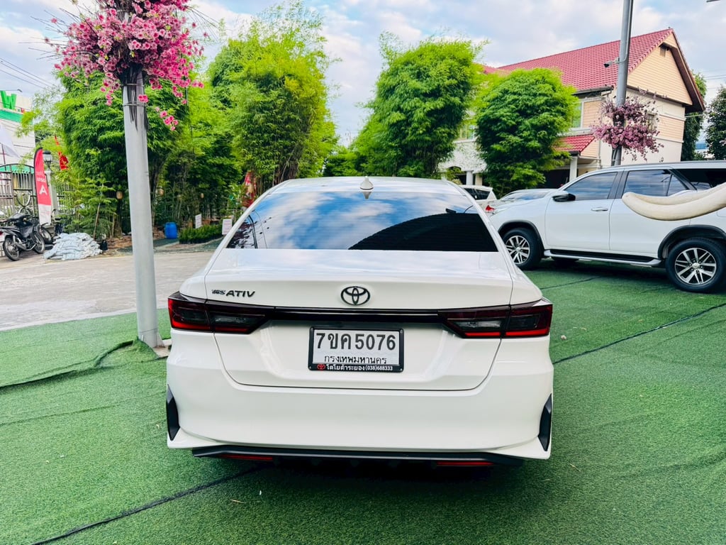 ✅ ไมล์แท้ 10,xxx กม TOYOTA YARIS ATIV 1.2 SMART ปี 2025