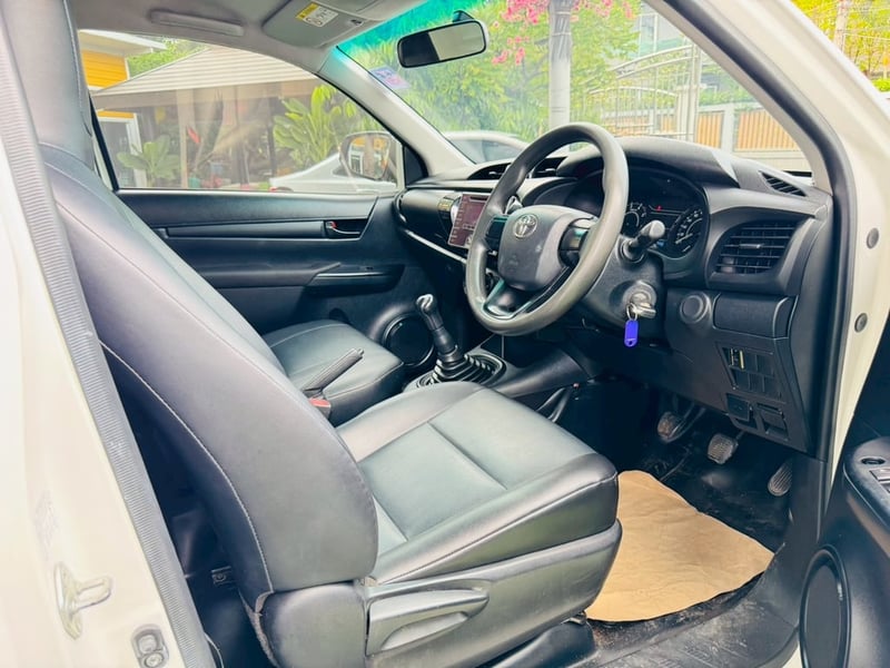 รับประกันไมล์แท้  91,xxx กม ตู้แห้ง ✅TOYOTA REVO Singlecab 2.4 J Plus ปี 2018