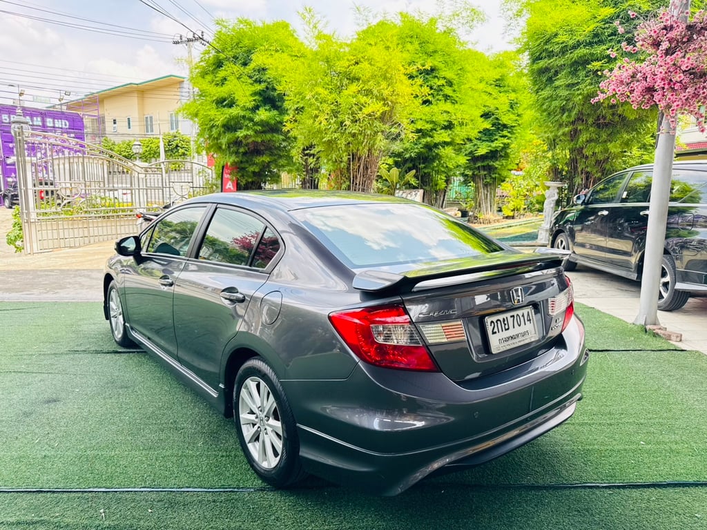 ไมล์แท้ 9x,xxx กม รถบ้านมือเดียว #HONDA CIVIC 1.8 E i-Vtec ปี 2013