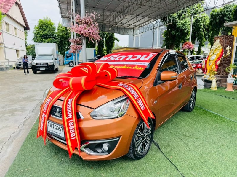 ✅ฟรีดาวน์ ผ่อน 3,xxx บาท MITSUBISHI MIRAGE 1.2 GLS ปี 2016