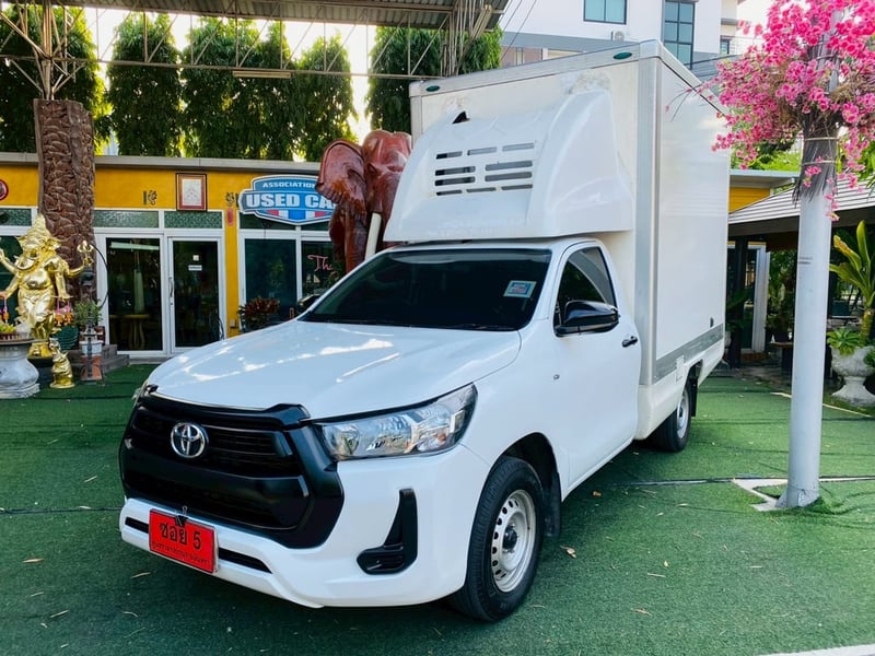 ✅ตู้แห้ง สูงใน 200 ซม. ✔️เสริมแหนบ #TOYOTA REVO Singlecab 2.4 ENTRY ปี 2021 ✅ตู้แห้ง สูงใน 200 ซม. ✔️เสริมแหนบ #TOYOTA REVO Singlecab 2.4 ENTRY ปี 2021