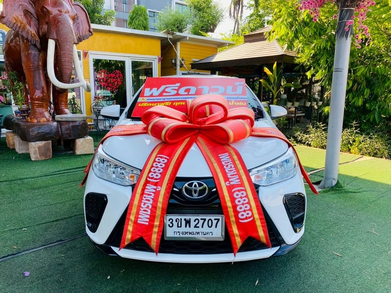✔️ ติดแก๊ส LPG ประหยัดสุดๆ  #TOYOTA YARIS 1.2 Entry ปี 2022