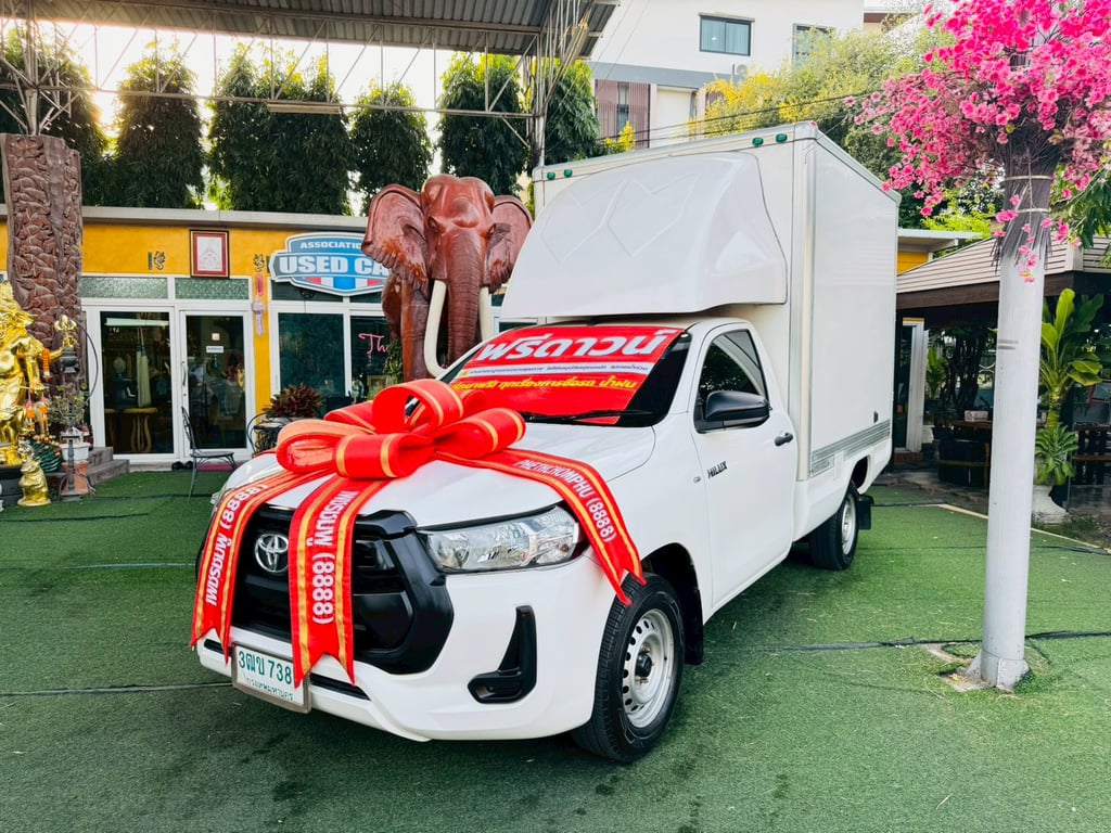 ✔️ตู้แห้ง สูงใน 180 ซม #TOYOTA REVO Singlecab 2.4 ENTRY ปี 2020 ✔️เสริมแหนบ ✔️ตู้แห้ง สูงใน 180 ซม #TOYOTA REVO Singlecab 2.4 ENTRY ปี 2020 ✔️เสริมแหนบ