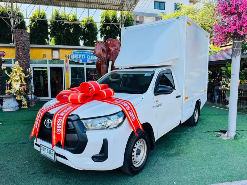 ตู้แห้ง สูงใน 180 ซม. ✔️เสริมแหนบ📌#TOYOTA REVO Singlecab 2.4  ENTRY ปี 2022