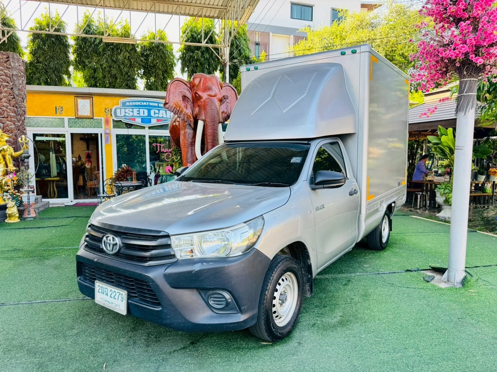 ✔️ตู้แห้ง สูงใน 180 ซม #TOYOTA REVO SINGLECAB 2.4 J  ปี 2017