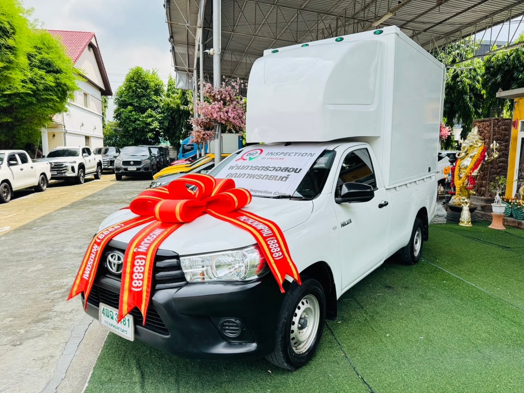ไมล์แท้  25,xxx กม ฟรี ยางใหม่ 4 เส้น ฟรี แบตเตอรี่ใหม่ #TOYOTA REVO Singlecab 2.4 J Plus ปี 2019