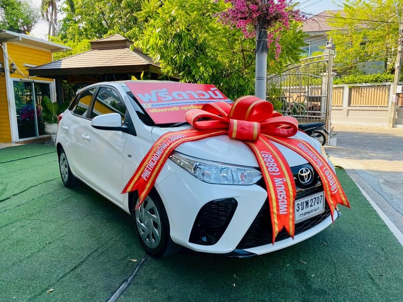 ✔️ ติดแก๊ส LPG ประหยัดสุดๆ  #TOYOTA YARIS 1.2 Entry ปี 2022