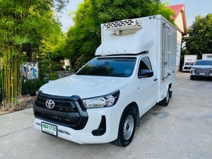 ❄️รถตู้เย็นยี่ห้อ CARRIER สูงใน 160 ซม. #TOYOTA REVO Singlecab 2.4  ENTRY ปี 2021
