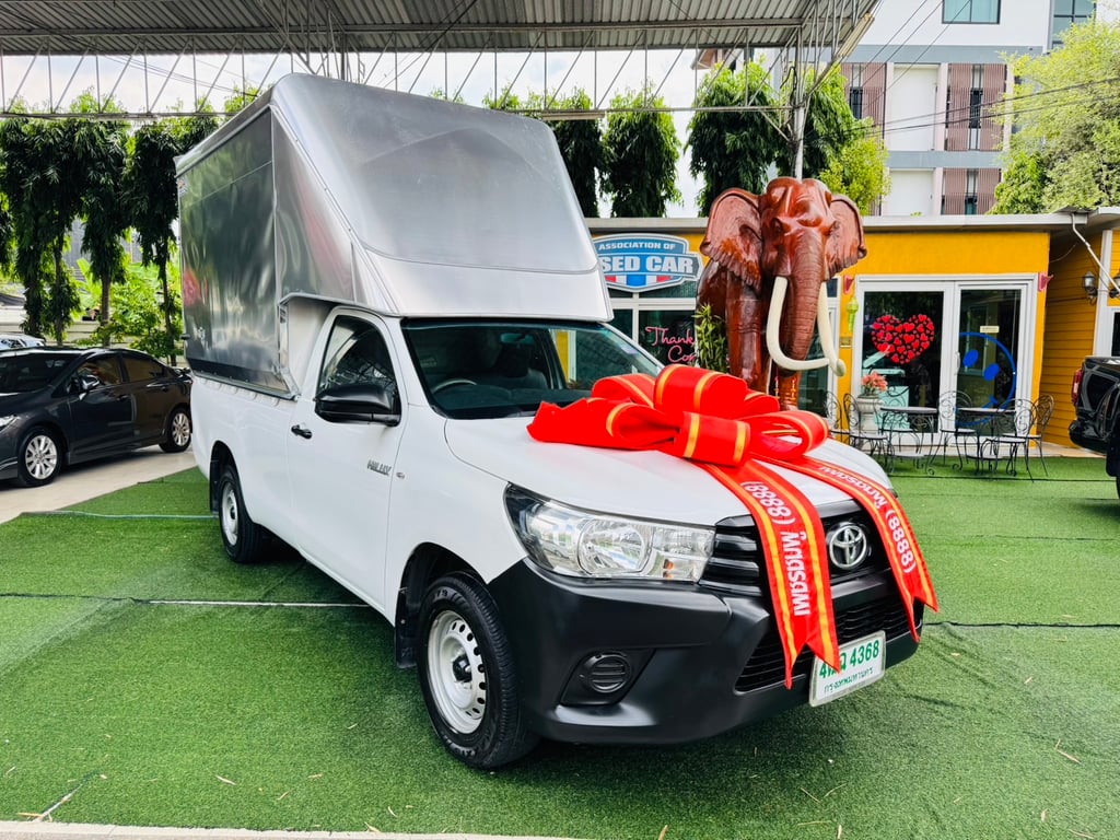 ✔️ไมล์แท้ วิ่งน้อย 31,xxx กม  ฟรี! หลังคาอลูมิเนียมใหม่ TOYOTA REVO Singlecab 2.4 J Plus ปี 2018