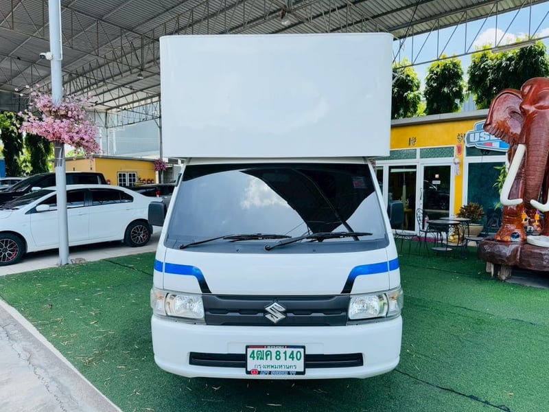 ไมล์น้อย 1,xxx กม ฟรู้ดทรัค มีปลั๊กไฟ✔️SUZUKI CARRY 1.5 L ปี 2025