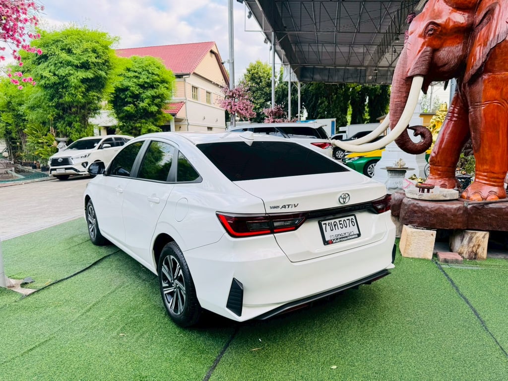 ✅ ไมล์แท้ 10,xxx กม TOYOTA YARIS ATIV 1.2 SMART ปี 2025