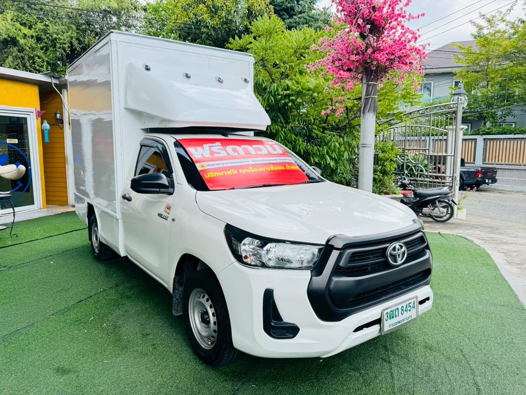 ตู้แห้ง สูงใน 180 ซม. ✔️เสริมแหนบ ✔️TOYOTA REVO Singlecab 2.4 ENTRY ปี 2022 ตู้แห้ง สูงใน 180 ซม. ✔️เสริมแหนบ ✔️TOYOTA REVO Singlecab 2.4 ENTRY ปี 2022