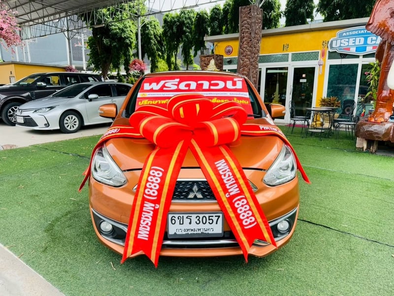 ✅ฟรีดาวน์ ผ่อน 3,xxx บาท MITSUBISHI MIRAGE 1.2 GLS ปี 2016