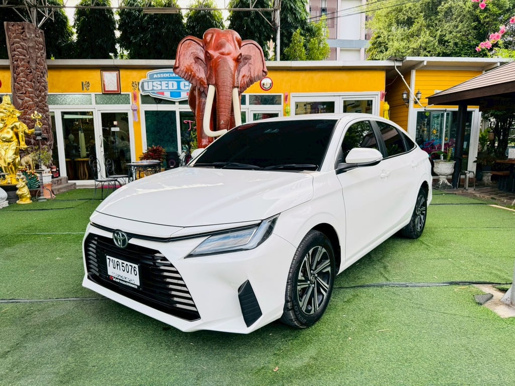 ✅ ไมล์แท้ 10,xxx กม TOYOTA YARIS ATIV 1.2 SMART ปี 2025