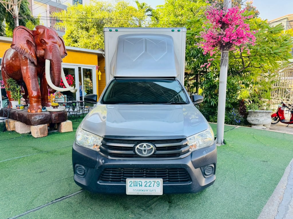 ✔️ตู้แห้ง สูงใน 180 ซม #TOYOTA REVO SINGLECAB 2.4 J  ปี 2017