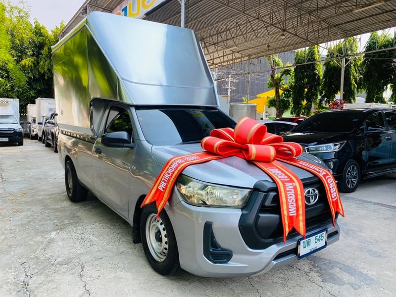 ✔️ ฟรีหลังคาอลูมิเนียมใหม่ สูง 210 ซม🛻 #Toyota Hilux Revo 2.8  Entry  ตอนเดียว ปี 2023
