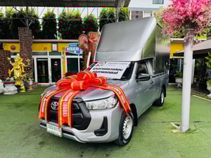 ✅ไมล์แท้ 53,xxx กม  ฟรี! หลังคาอลูมิเนียมใหม่  #TOYOTA REVO Singlecab 2.4  ENTRY ปี 2021