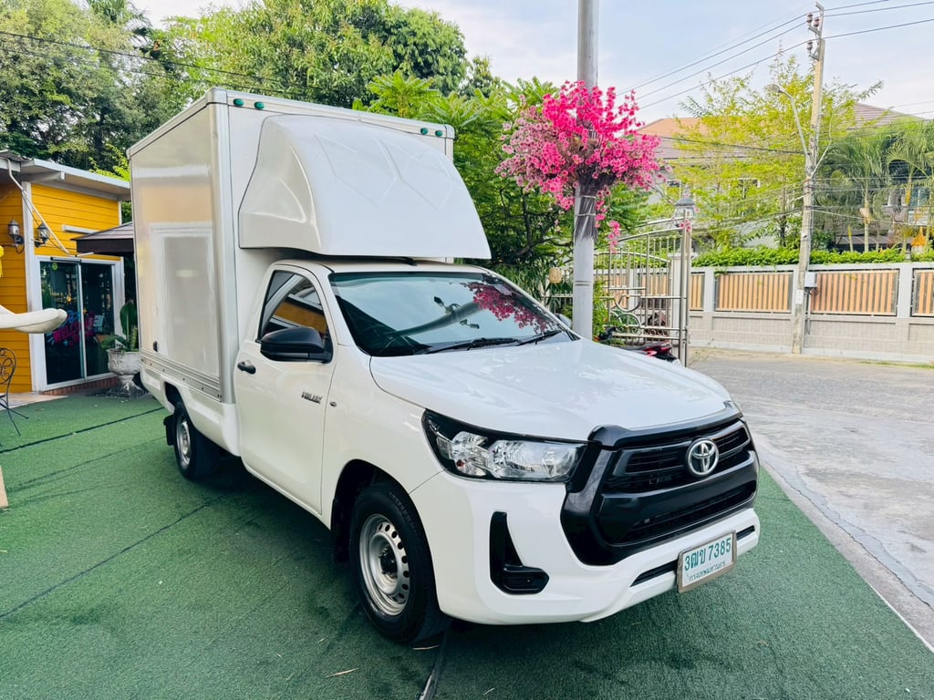 🔴TOYOTA REVO Singlecab 2.4  ENTRY ปี 2020 #ตู้แห้ง สูงใน 180 ซม. #เสริมแหนบ