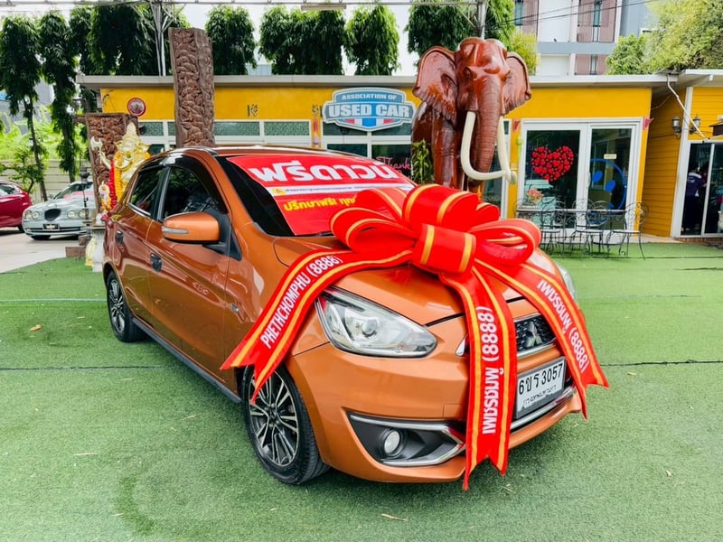 ✅ฟรีดาวน์ ผ่อน 3,xxx บาท MITSUBISHI MIRAGE 1.2 GLS ปี 2016