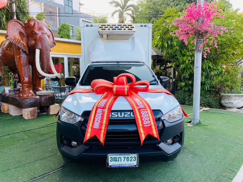 ✔️รถตู้เย็น CARRIER ไมล์แท้ 80,000 กม. #ISUZU D-MAX SPARK 1.9 S ปี 2022
