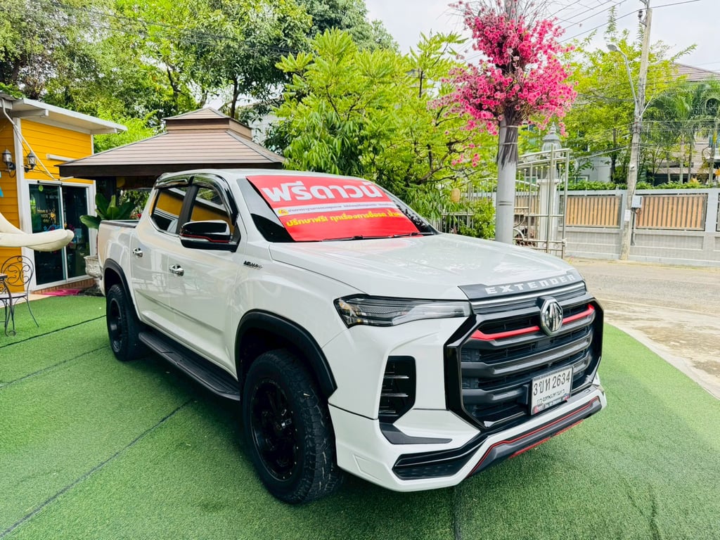 ไมล์แท้ 33,xxx กม  เกียร์ออโต้ #MG EXTENDER 4 ประตู 2.0 GRAND X i-Smart ปี 2023