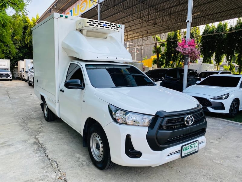 ❄️รถตู้เย็นยี่ห้อ CARRIER สูงใน 160 ซม. #TOYOTA REVO Singlecab 2.4  ENTRY ปี 2021